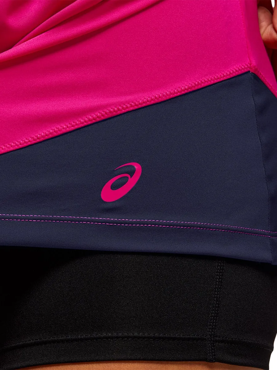 Asics Club W Skort New - pink glo/peacoat