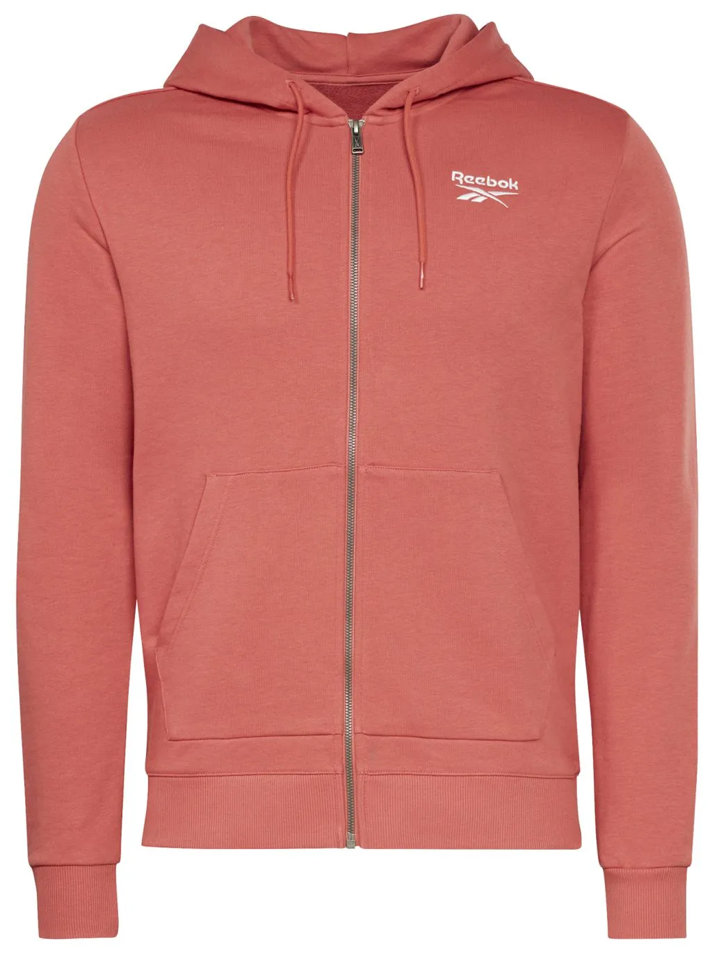 Reebok Identity Zip-Up Hoodie M - rhodonite