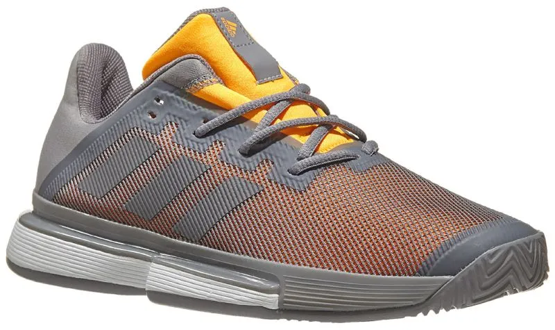 Adidas SoleMatch Bounce M - grey heather/grey heather/flame orange