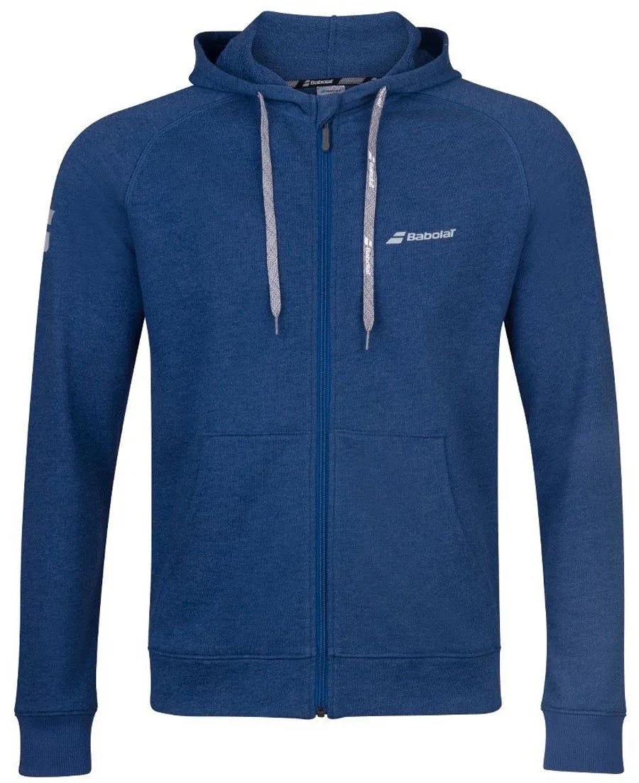 babolat-exercise-hood-jacket-men-estate-blue-heather-1 Babolat Exercise Hood Jacket Men - estate blue heather