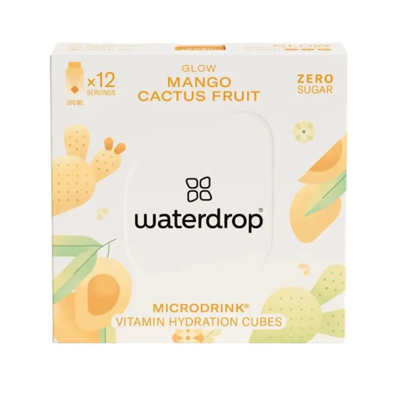 Waterdrop Glow Microdrink Hydration Cubes 12P - mango