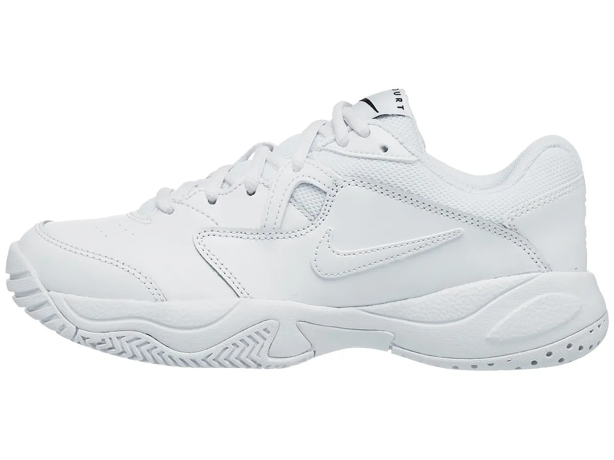 nike-jr-court-lite-2-white-white-2 Nike Jr Court Lite 2 - white/white