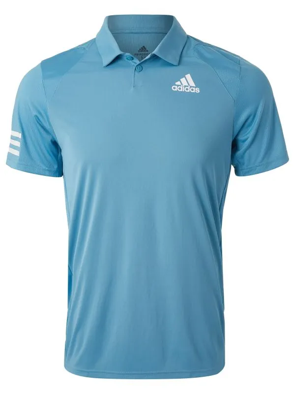 adidas-club-3-stripes-polo-m-haze-blue-white-1 Adidas Club 3 Stripes Polo M - haze blue/white