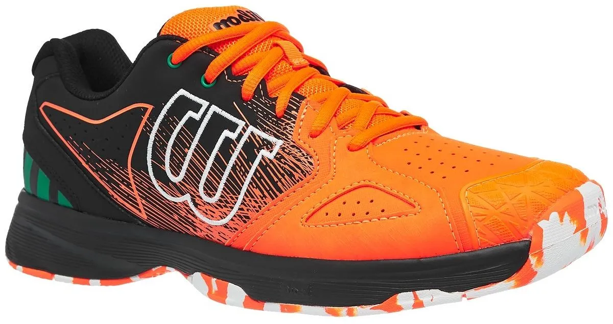 Wilson Kaos Devo Paris - shocking orange/black/amazon Wilson Kaos Devo Paris - shocking orange/black/amazon