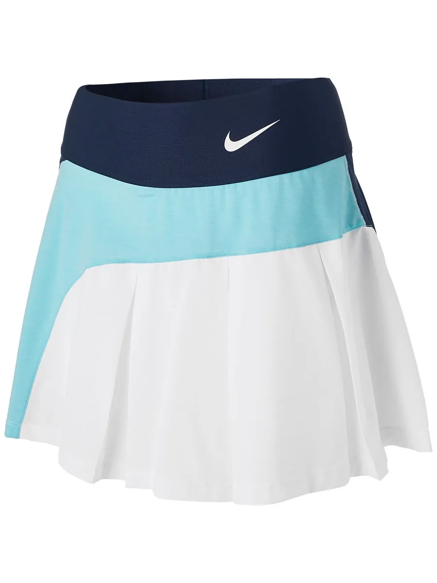 Nike Court Dri-Fit Advantage Skirt Hybrid W - obsidian/copa/white/white