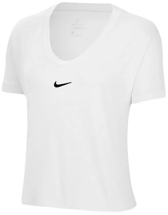 Nike Court Dry Elevated Essential Top - white/black