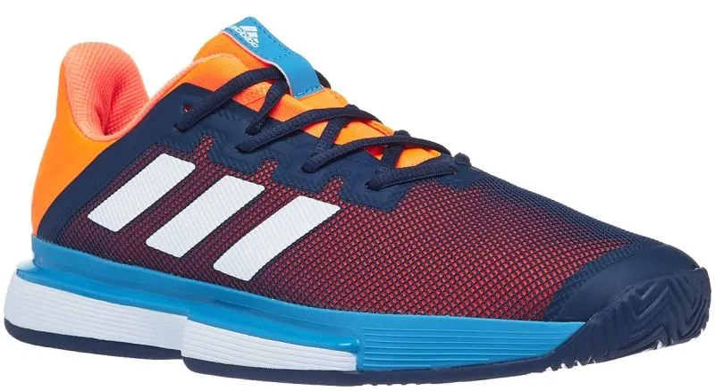 adidas-solematch-bounce-m-crew-navy-cloud-white-screaming-orange-1 Adidas SoleMatch Bounce M - crew navy/cloud white/screaming orange