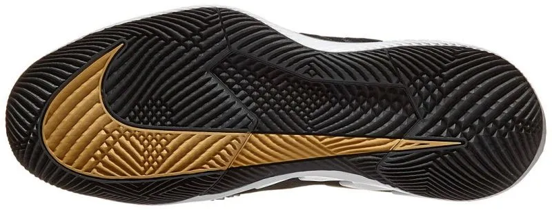 Nike Air Zoom Vapor X Knit - black/metallic gold/white
