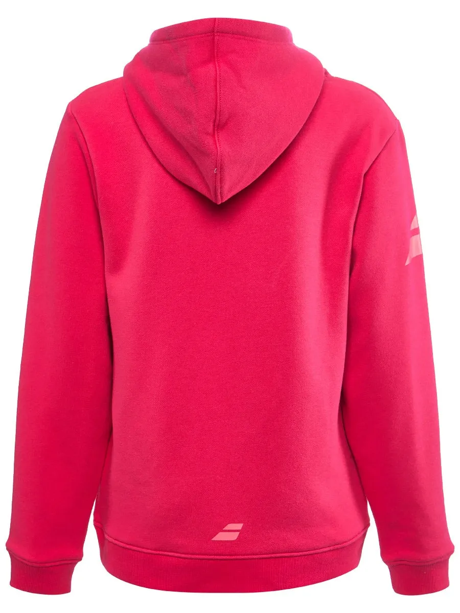 babolat-exercise-hood-sweat-jr-red-rose-2 Babolat Exercise Hood Sweat Jr - red rose