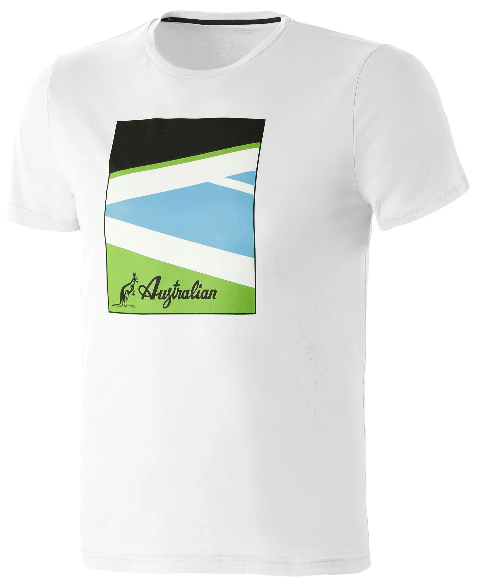 Australian Jersey T-Shirt With Print - bianco Australian Jersey T-Shirt With Print - bianco