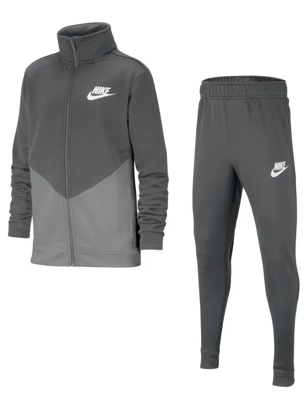 nike-nsw-core-tracksuit-play-futura-nfs-dark-grey-cool-grey-white-1 Nike NSW Core Tracksuit Play Futura NFS - dark grey/cool grey/white