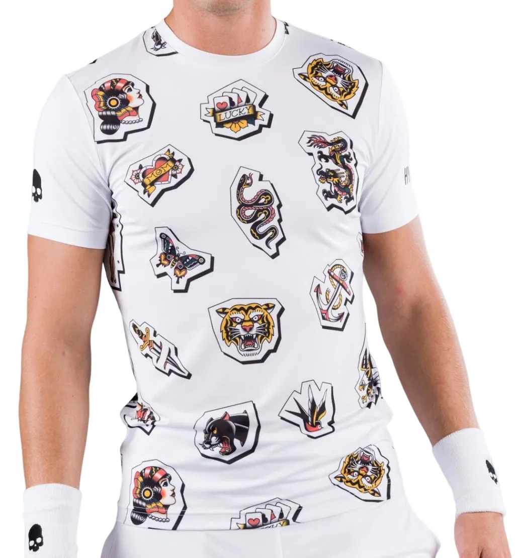 Men's T-shirt Hydrogen Tattoo Tech Tee Man - white - White