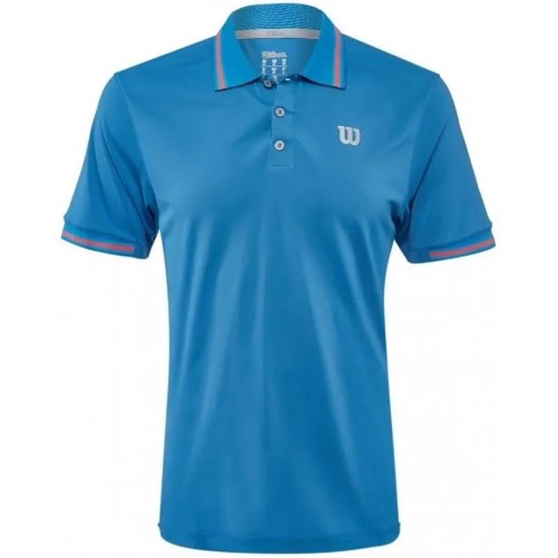 Wilson Star Tipped Polo - brilliant blue