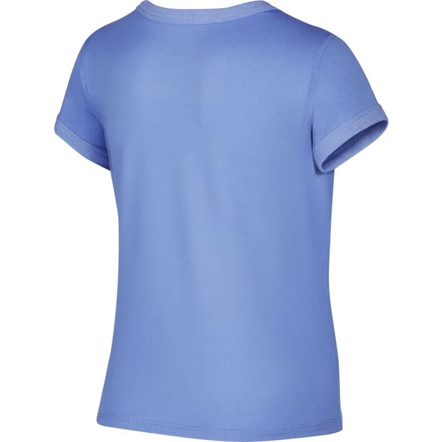 Nike Court G Dry Top SS - royal pulse/white