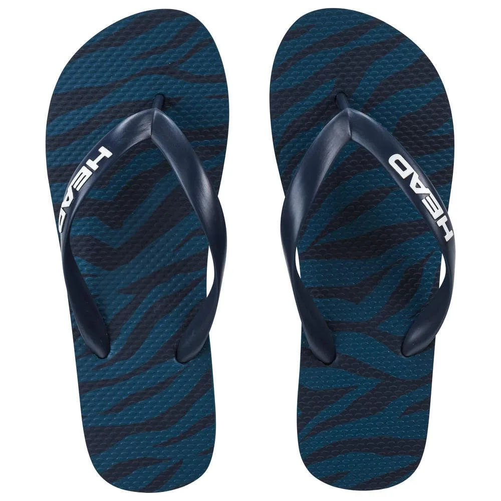 404870 Head Beach Slippers - print vision w/dark blue