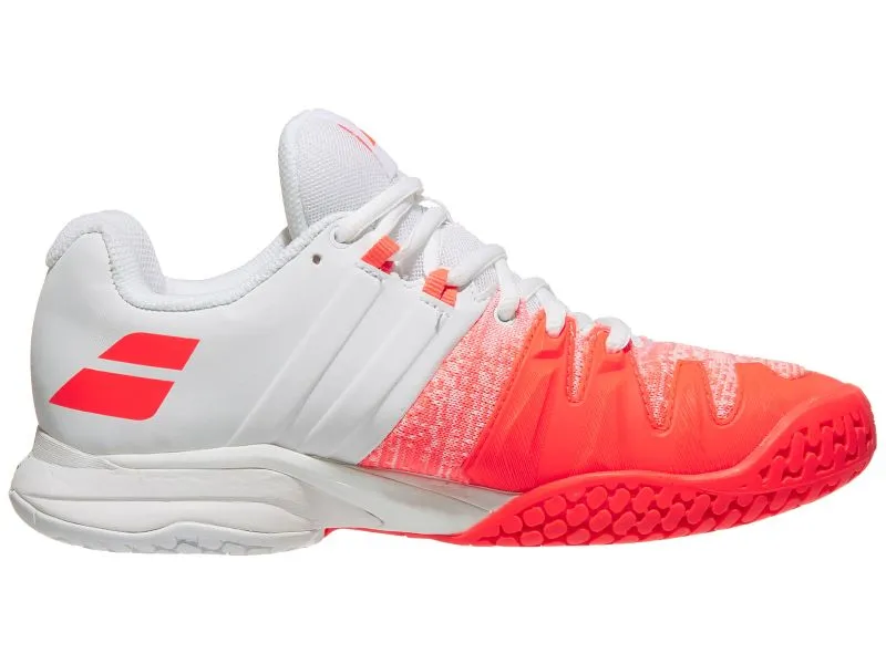 babolat-propulse-blast-all-court-women-white-fluo-strike-3 Babolat Propulse Blast All Court Women - white/fluo strike