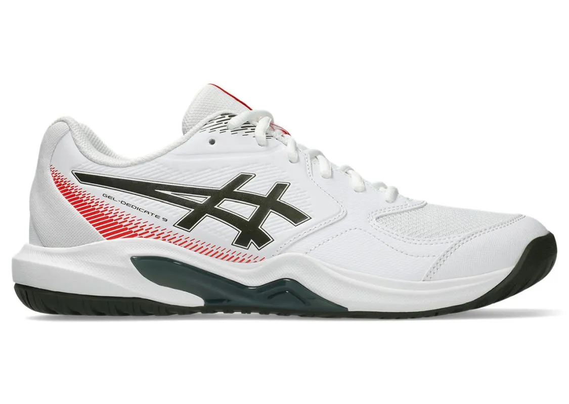 Asics Gel-Dedicate 9 - white/vintage khaki Asics Gel-Dedicate 9 - white/vintage khaki