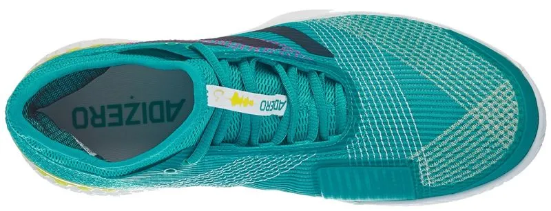 Adidas Adizero Ubersonic 3 - ftwr white/legend ink/shock yellow