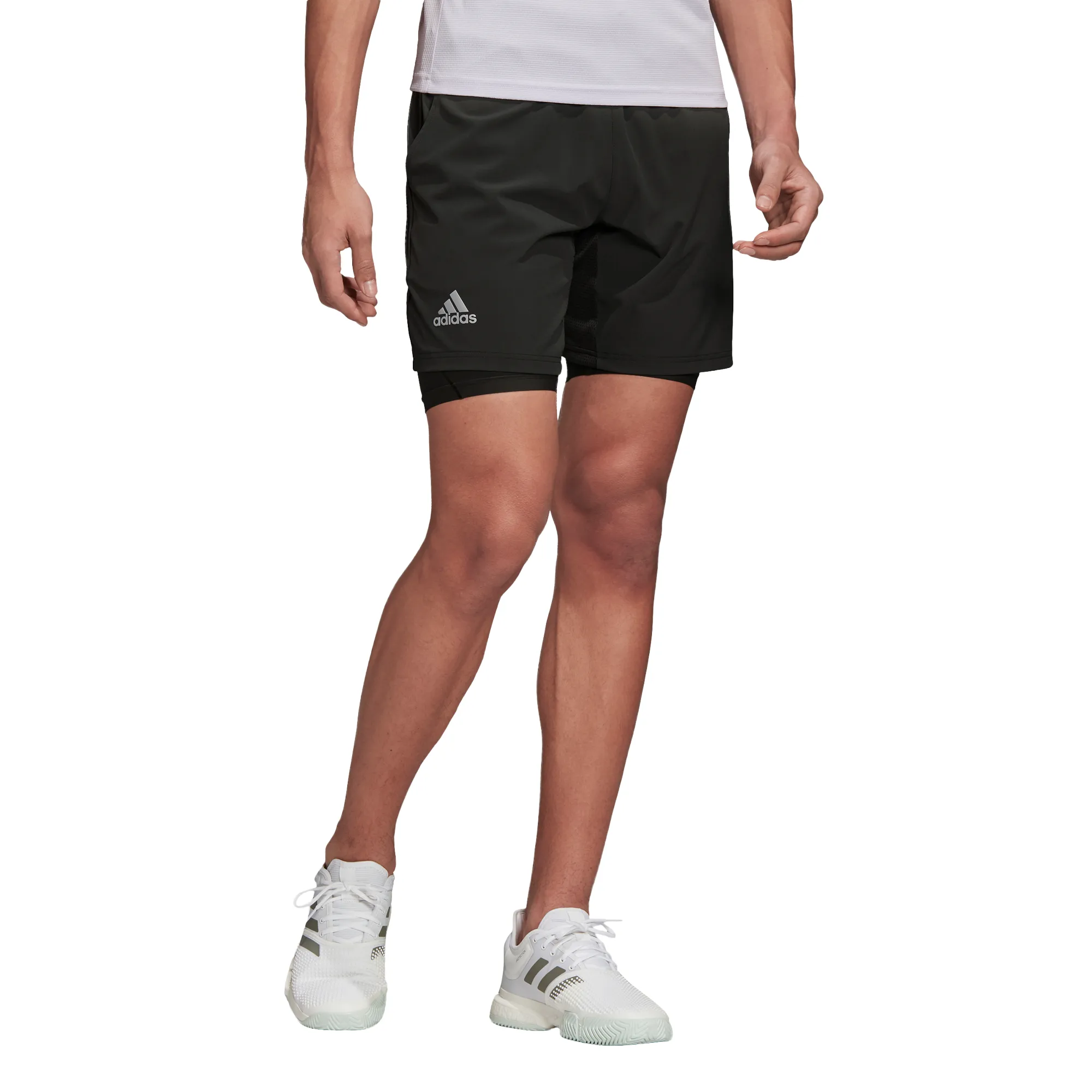 adidas-2in1-short-heat-ready-7in-legend-earth-grey-two-5 Adidas 2in1 Short Heat Ready 7in - legend earth/grey two