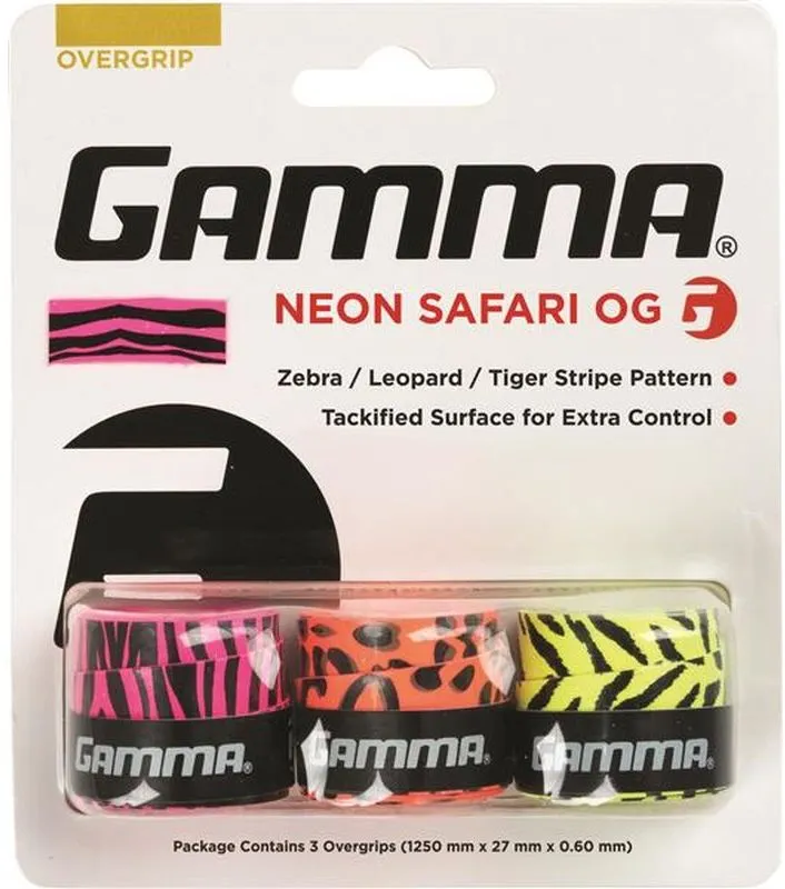 Gamma Neon Safari pink/orange/yellow 3P