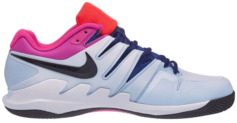 Nike Air Zoom Vapor X Clay - half blue/black/white