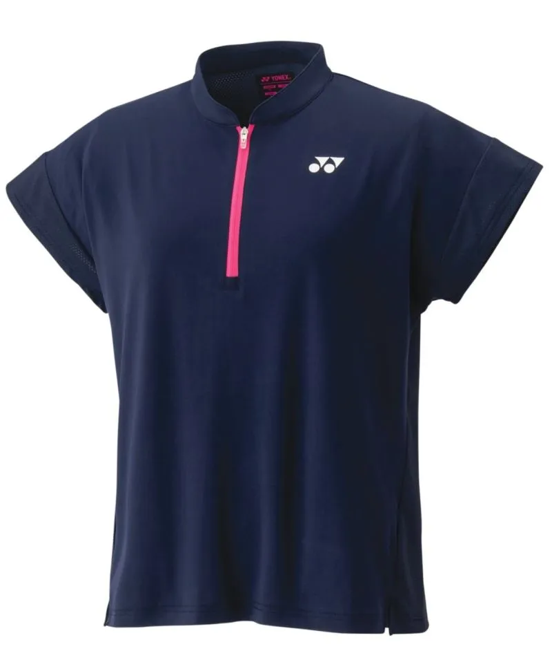 Yonex Roland Garros Crew Neck Shirt - navy blue