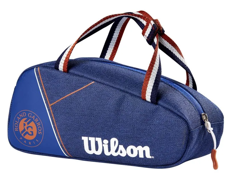 Wilson Roland Garros Mini Tour Bag - blue/white/clay red