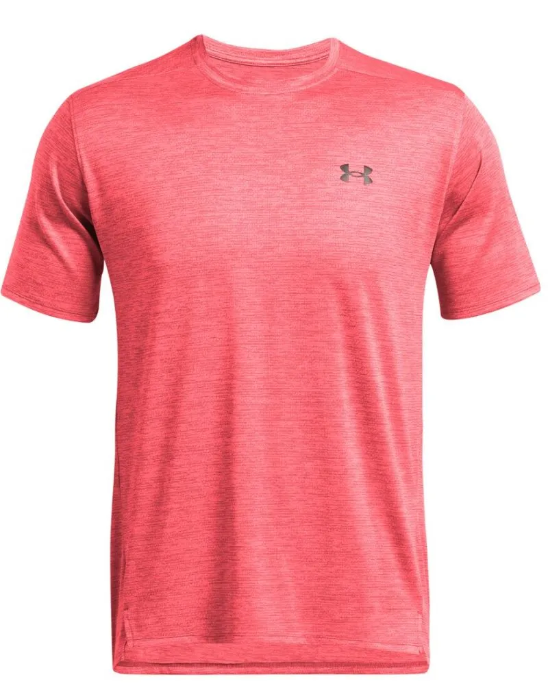 under_armour0 Under Armour UA Tech Vent Short Slelve - red solstice/black