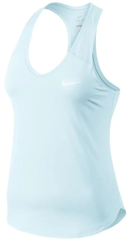 Nike Pure Tank - topaz mist/white