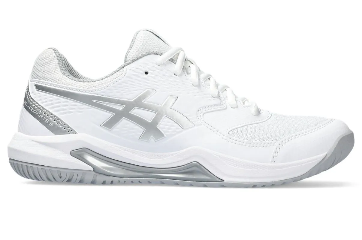 Asics Gel-Dedicate 8 - white/pure silver