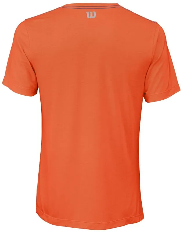 Wilson Condition Tee - shocking orange