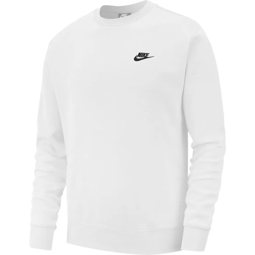 Nike Swoosh Club Crew - white/black Nike Swoosh Club Crew - white/black