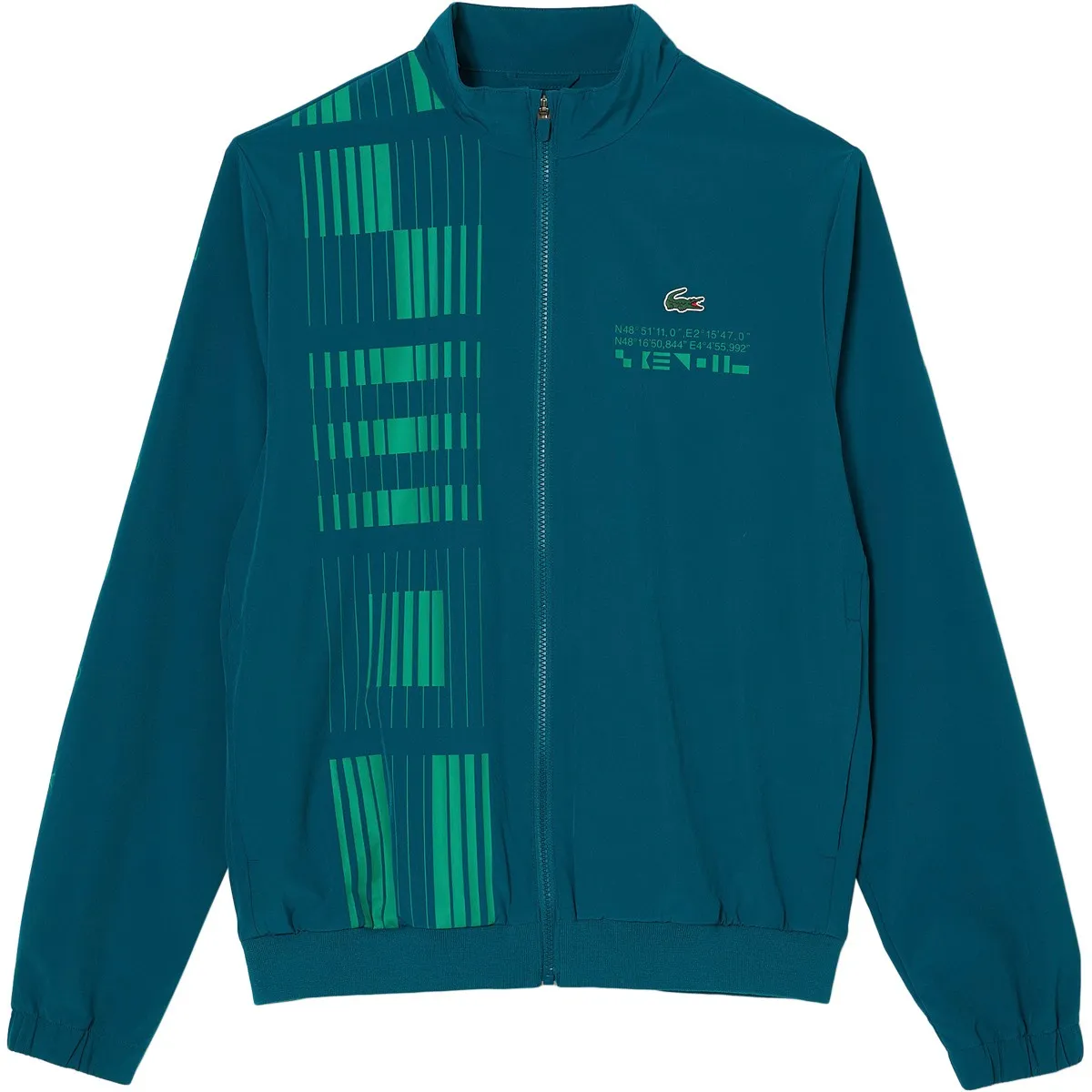 Lacoste SPORT x Novak Djokovic Track Jacket - green/forest green Lacoste SPORT x Novak Djokovic Track Jacket - green/forest green