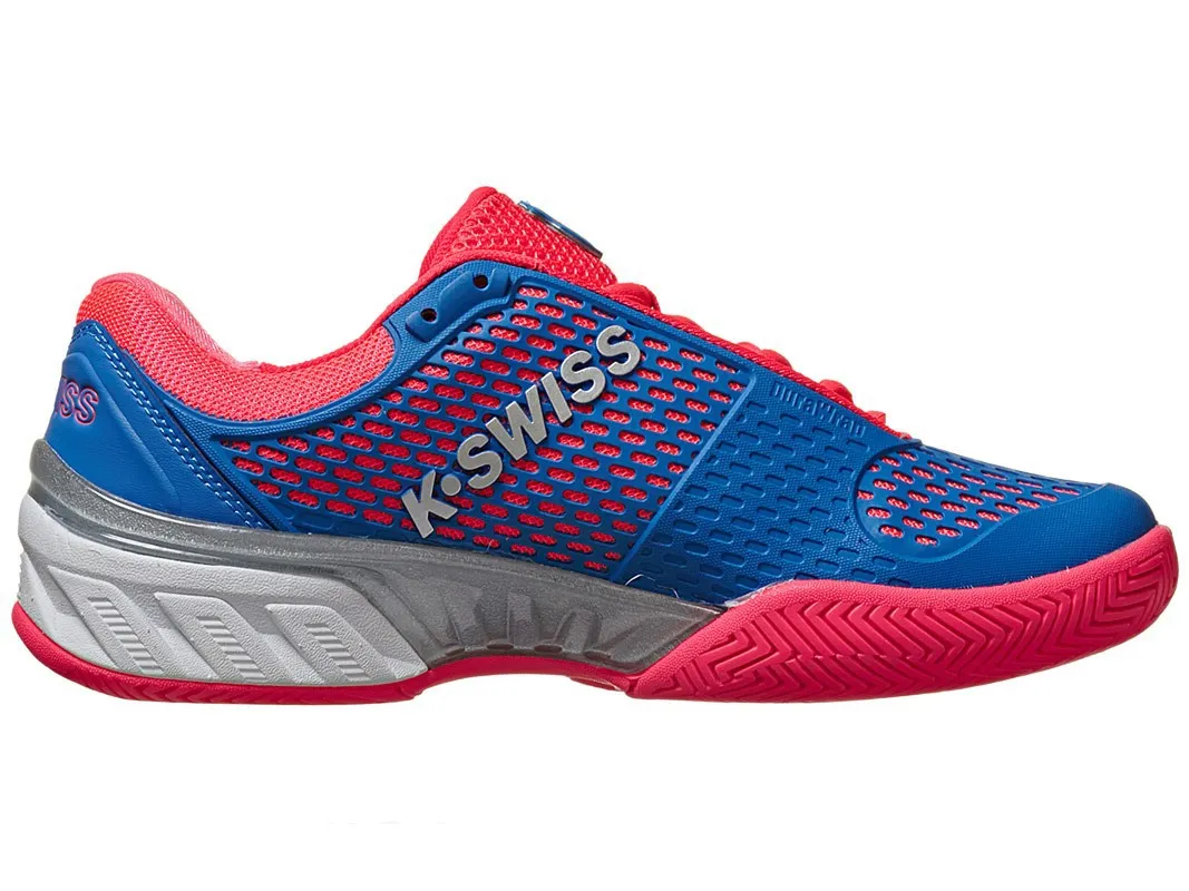 k-swiss-big-shot-ii-daphne-blue-neon-red-white-5 K-Swiss Big Shot II - daphne blue/neon red/white