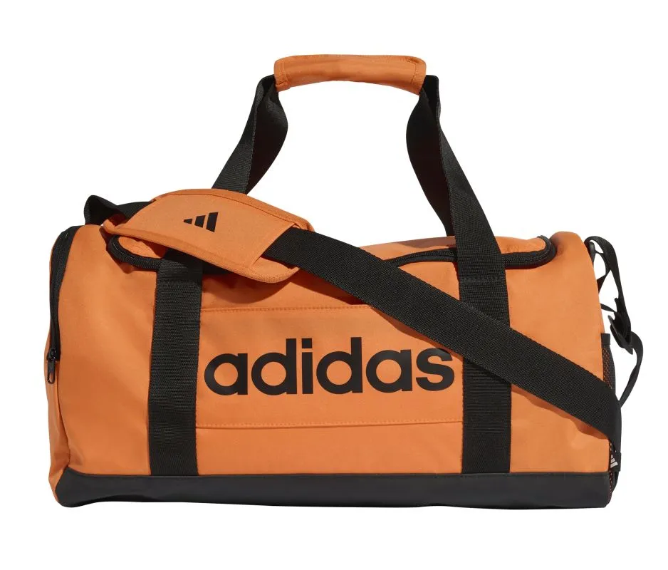 Adidas Linear Duffel Small - orange/black