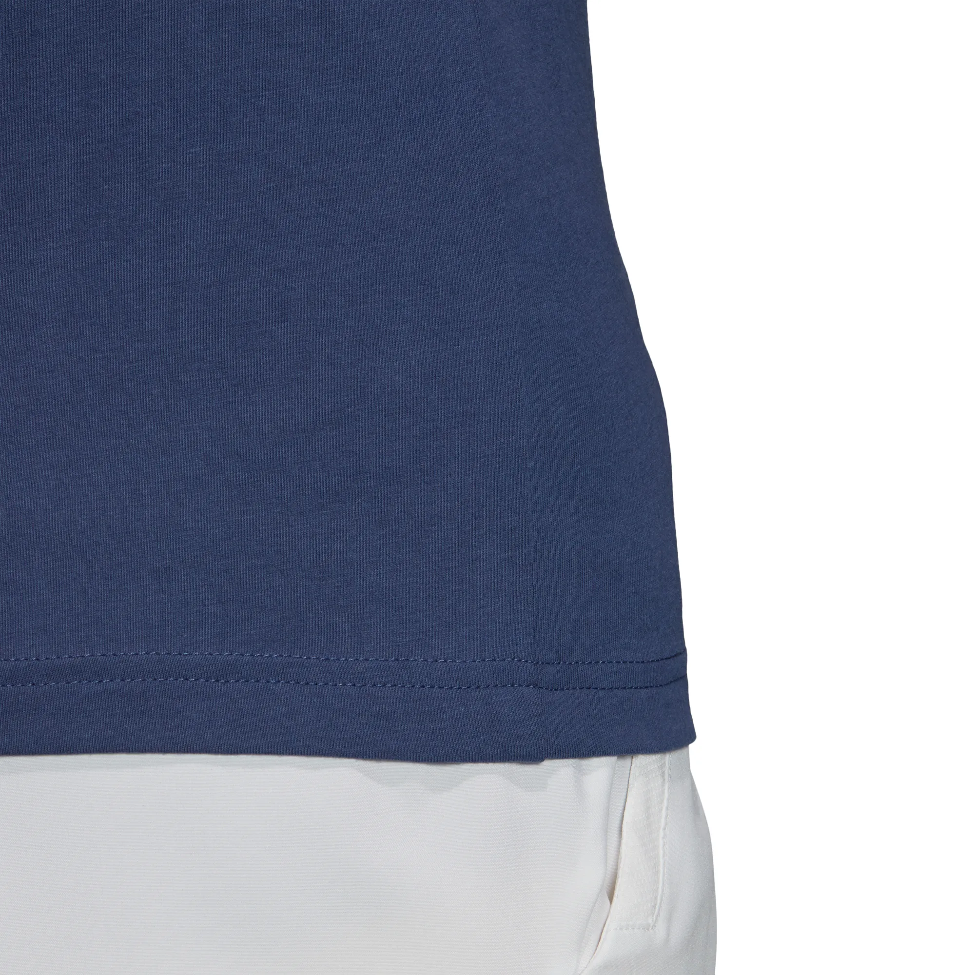 Adidas Tennis Script Tee - tech indigo