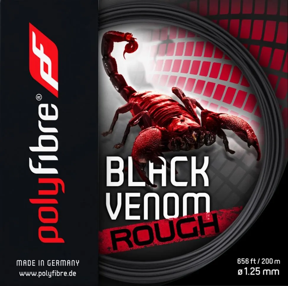 Polyfibre Black Venom Rough (12,2 m) - black