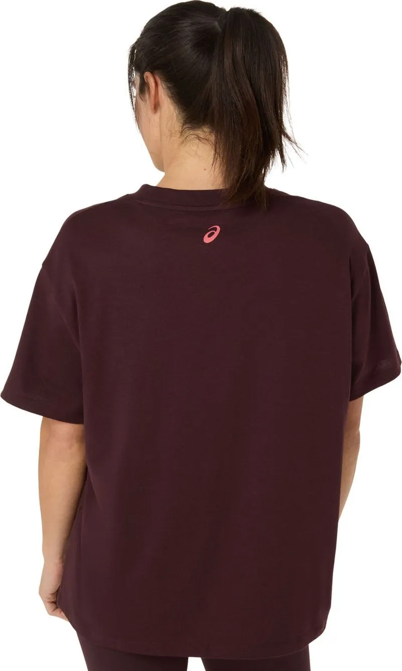 Asics Logo - dark currant