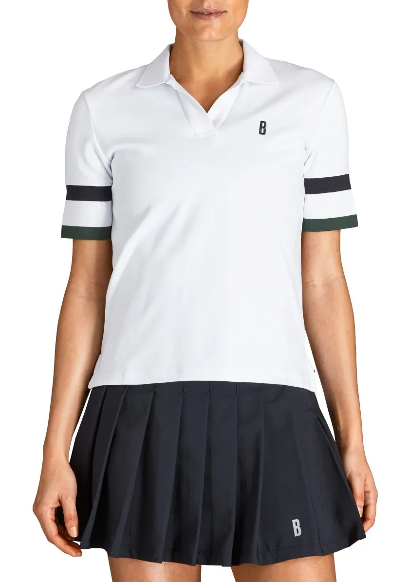Björn Borg SW Tennis Polo Maja W - brilliant white Björn Borg SW Tennis Polo Maja W - brilliant white