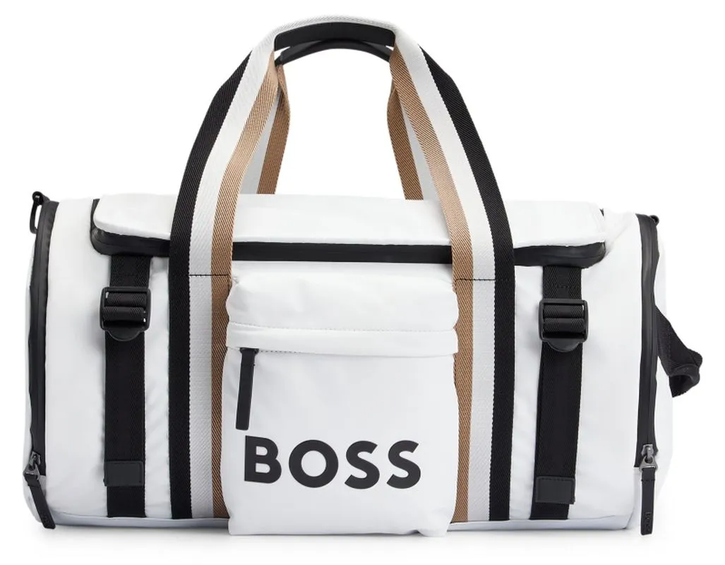 BOSS x Matteo Berrettini Thunder Holdall - open white
