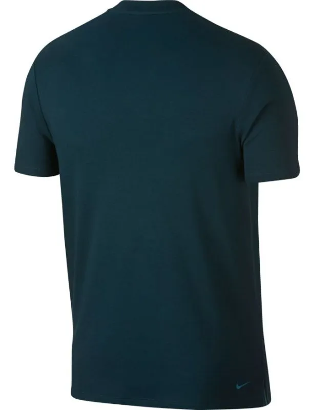 Nike Court Top SS Essential RF - midnight spruce