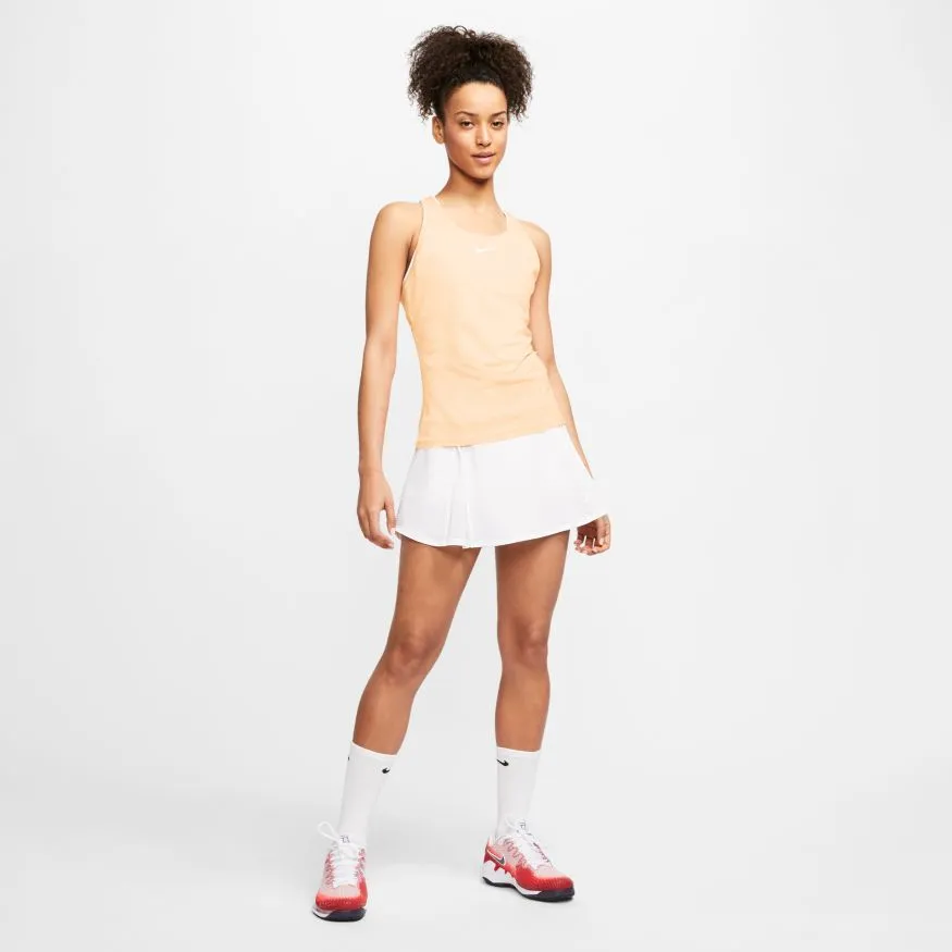 Nike Court W Dry Elevated Essential Tank - guava ice/white