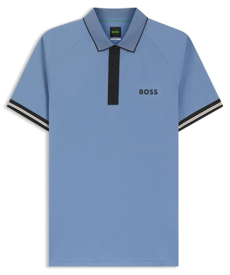 BOSS TOC Serve Polo - light/pastel blue