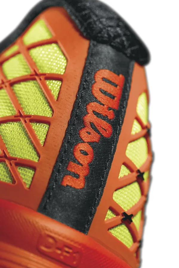 Wilson Rush Glide - black/tomato red/solar lime
