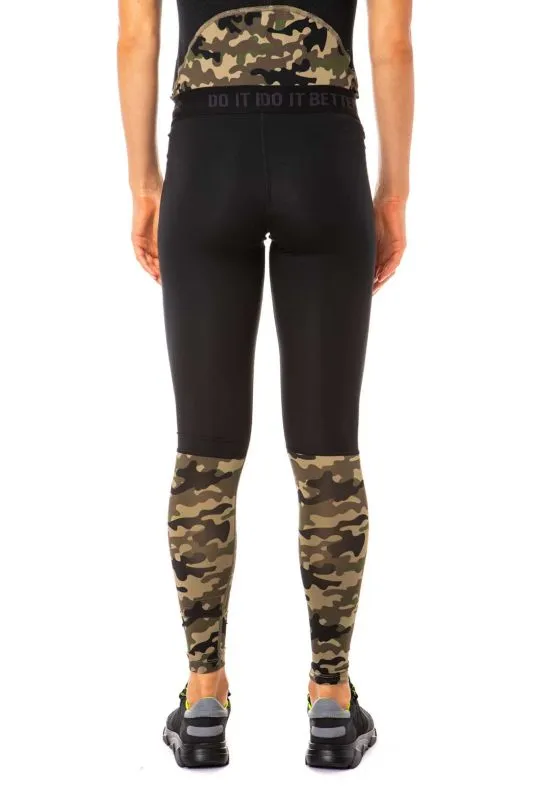 Hydrogen Printed Leggings Woman - camouflage