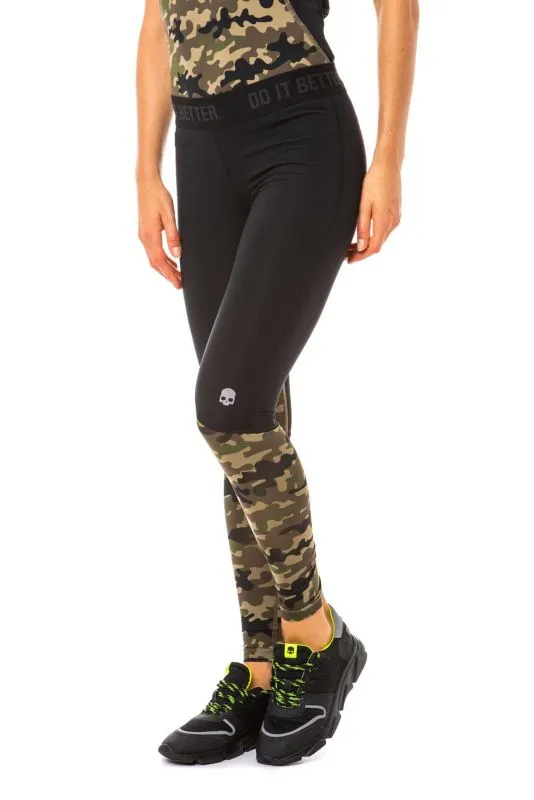 hydrogen-printed-leggings-woman-camouflage-2 Hydrogen Printed Leggings Woman - camouflage