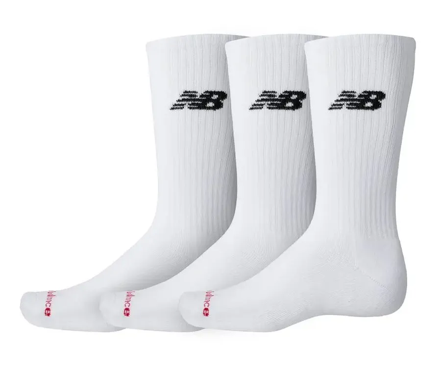 New Balance Everyday Crew 3P - white New Balance Everyday Crew 3P - white