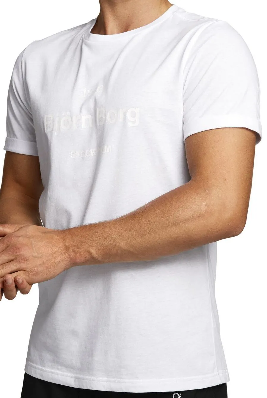 Björn Borg Tee Art Art M - brilliant white