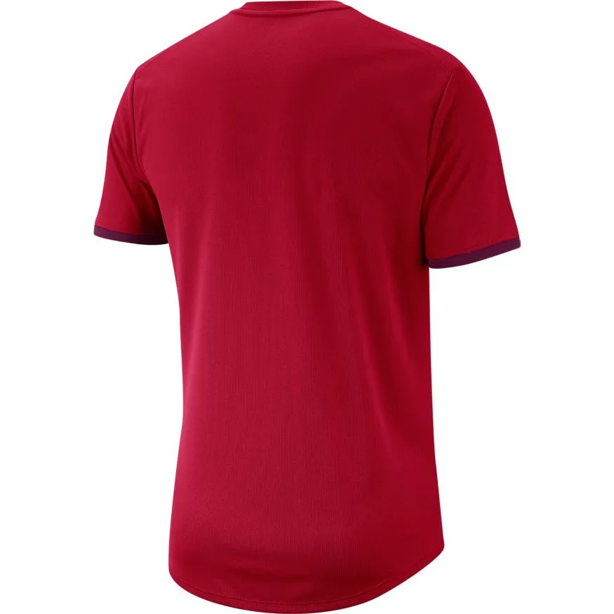 nike-court-top-ss-gym-red-black-black-black-2 Nike Court Top SS - gym red/black/black/black