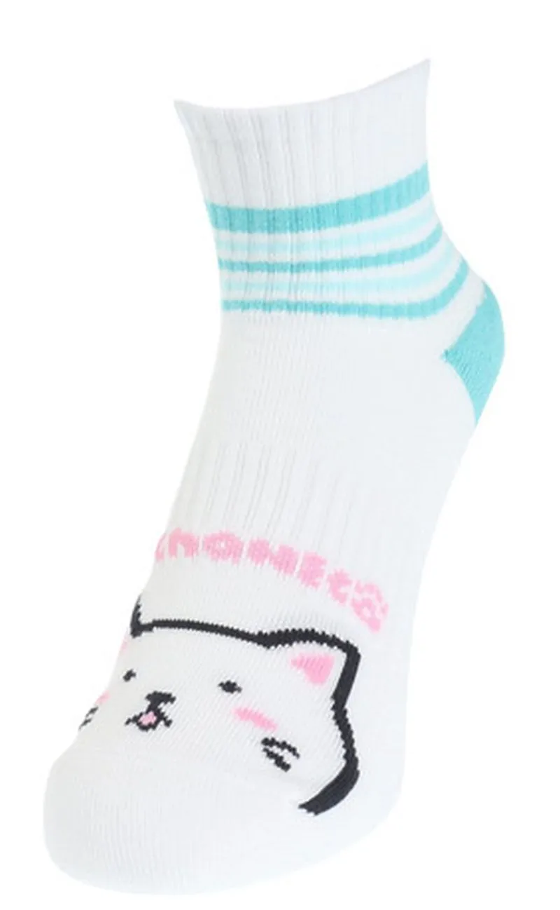 Socks Gosen Pochaneco Shiro 1P - White